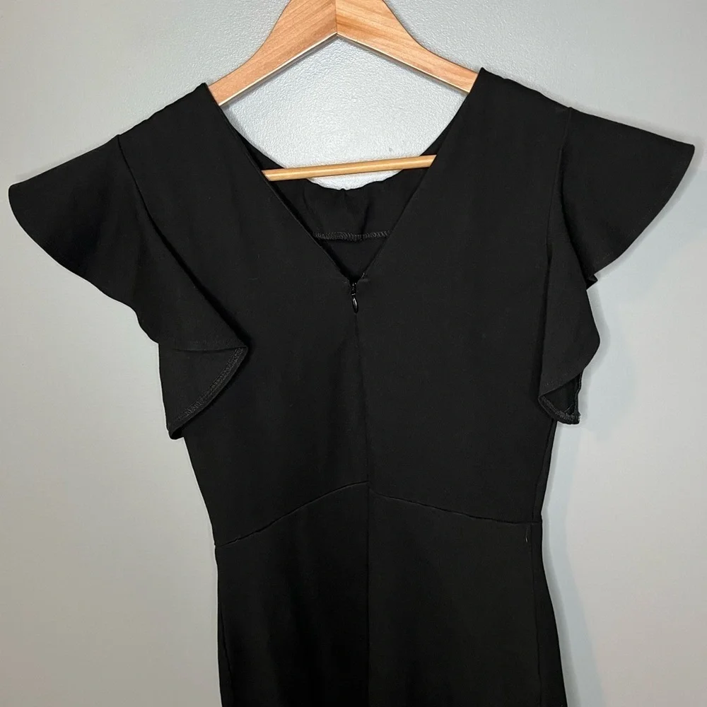 Amanda Uprichard Eclipse Ruffle Mini Dress - Picture 7 of 10